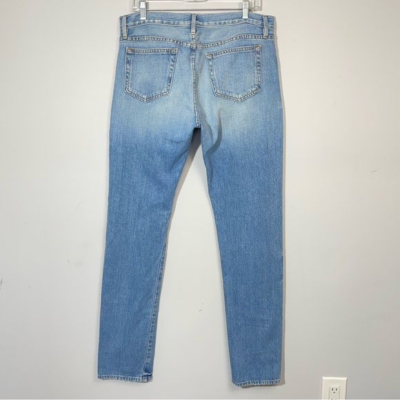 FRAME DENIM L'HOMME SLIM STRAIGHT JEANS IN WHITE SANDS Men’s Size 32 x 35 Tall - Picture 6 of 16